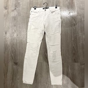 White Express Mid Rise Jeans